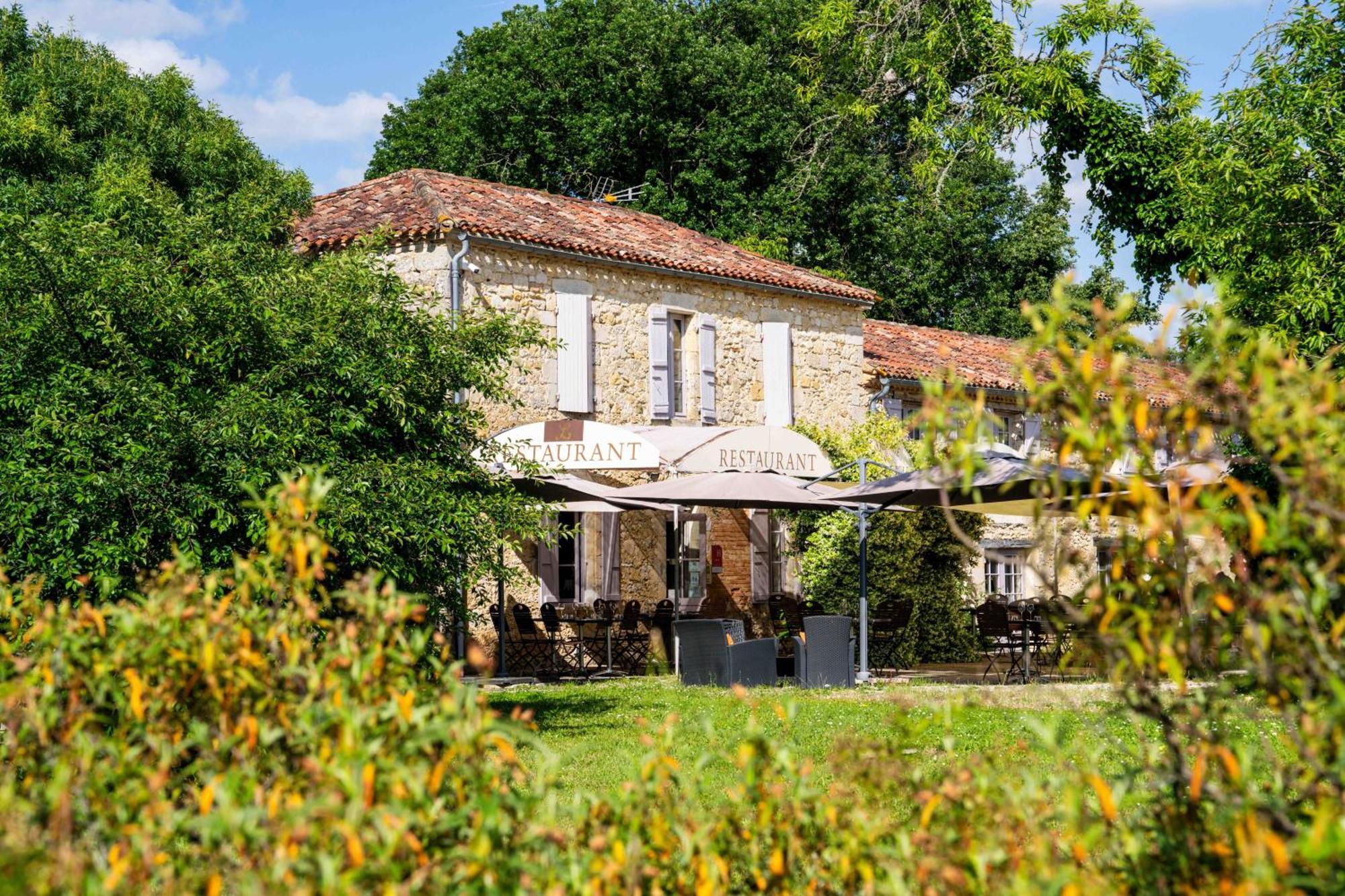 Logis L'Auberge De Larressingle Eksteriør bilde