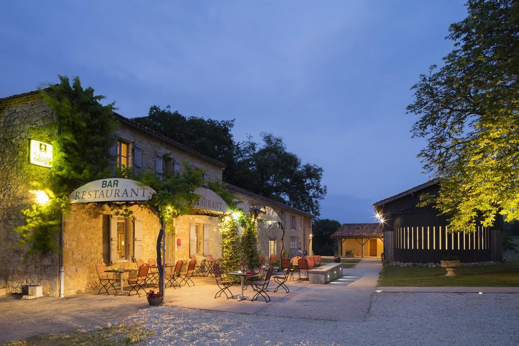 Logis L'Auberge De Larressingle Eksteriør bilde